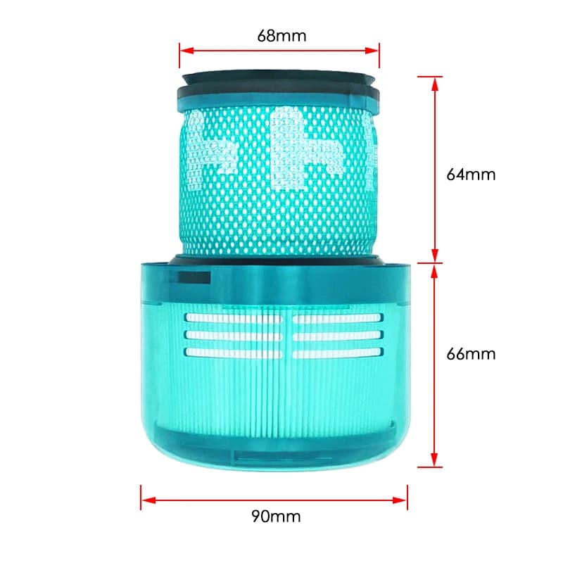 Filtre à poussière HEPA pour aspirateur à main sans fil Dyson V6 V7 V8 V10 V11 V12 SV12 SV14 SV18 Sl