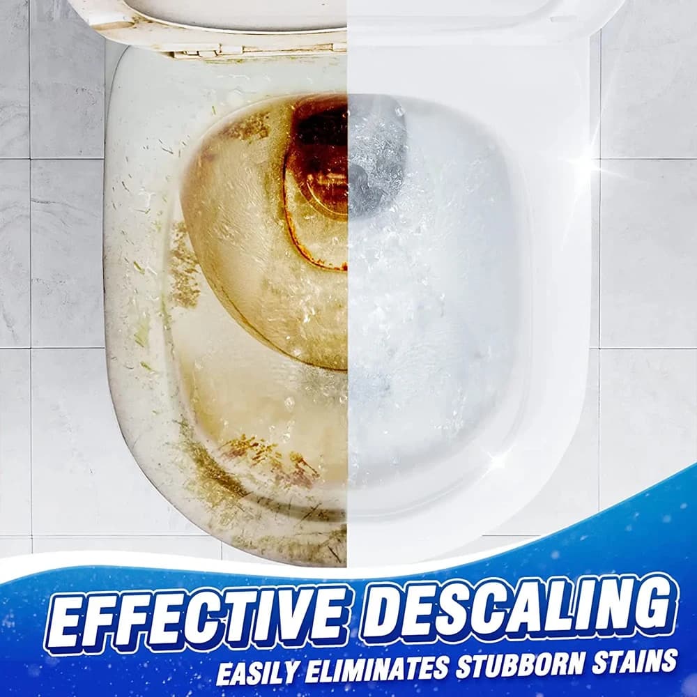Cubicseven-Nettoyant effervescent automatique pour cuvette de toilette, dépistolet ant pour livres, 