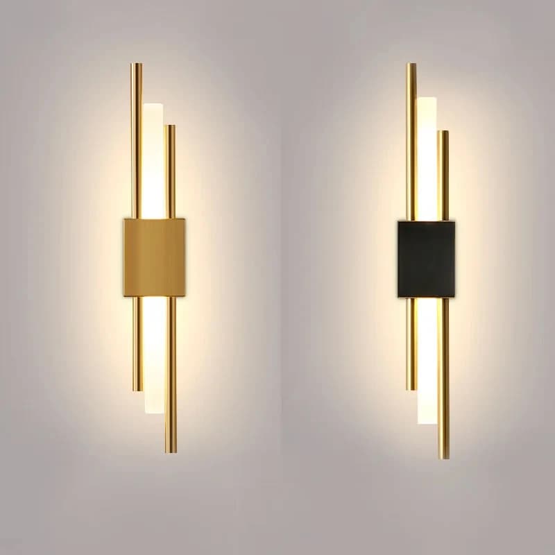 Applique Murale LED au Design Nordique Moderne Luminaire Décoratif d'Nik Idéal pour un Salon un Coul