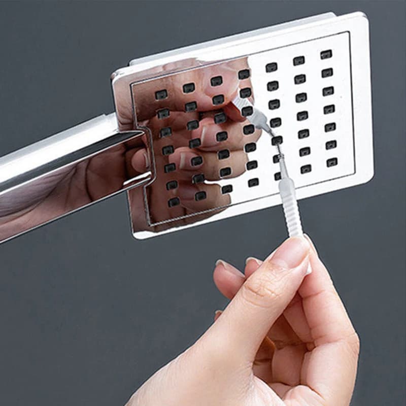Brosse de nettoyage de douche, 10 à 500 pièces, Micro buse de brosse en Nylon, outils de nettoyage A