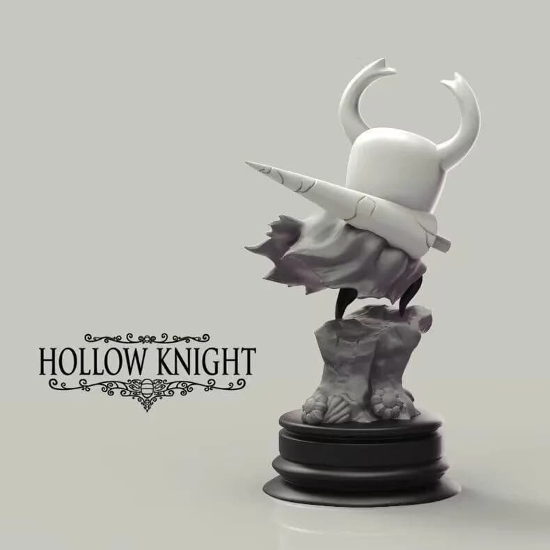 Hollow Knight -10CM modèle animé petit chevalier fait à la main, accessoires de jeu, châssis, fait à
