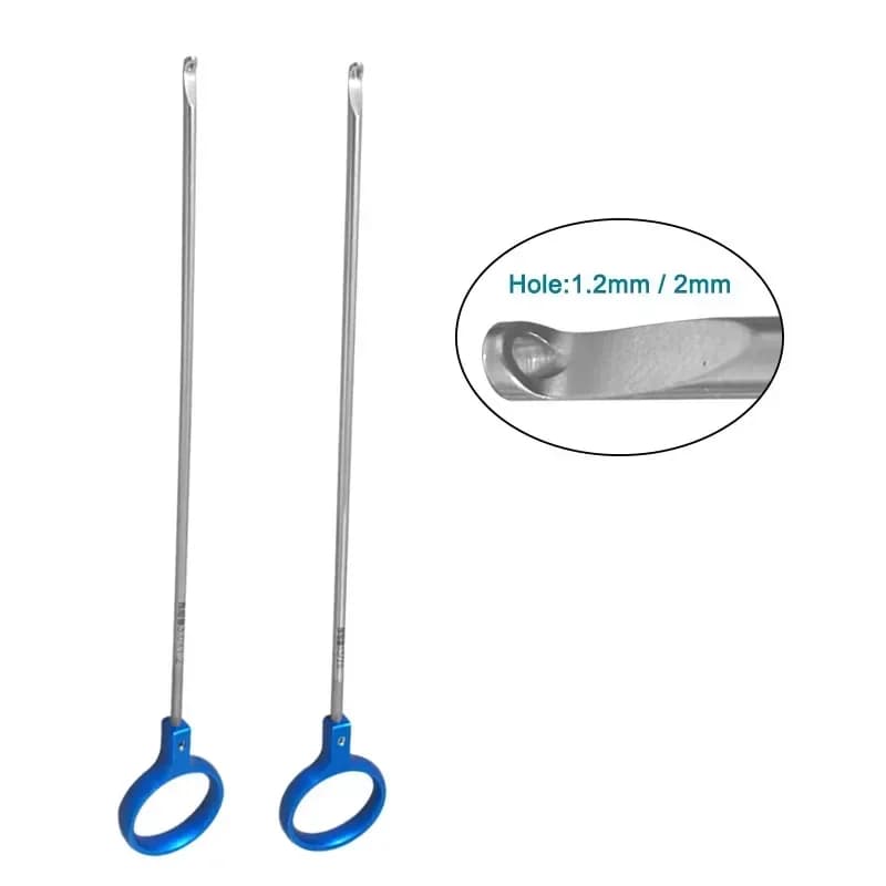 GREATLH orthopédie Instrument chirurgical laparoscopique noeud poussoir poignée en aluminium Instrum