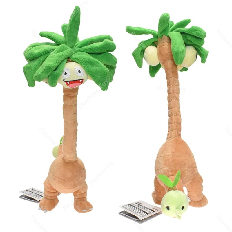 37CM Alolan Exeggutor Pokemon peluche poupées Original haute qualité Exeggutor et Alola peluche joue