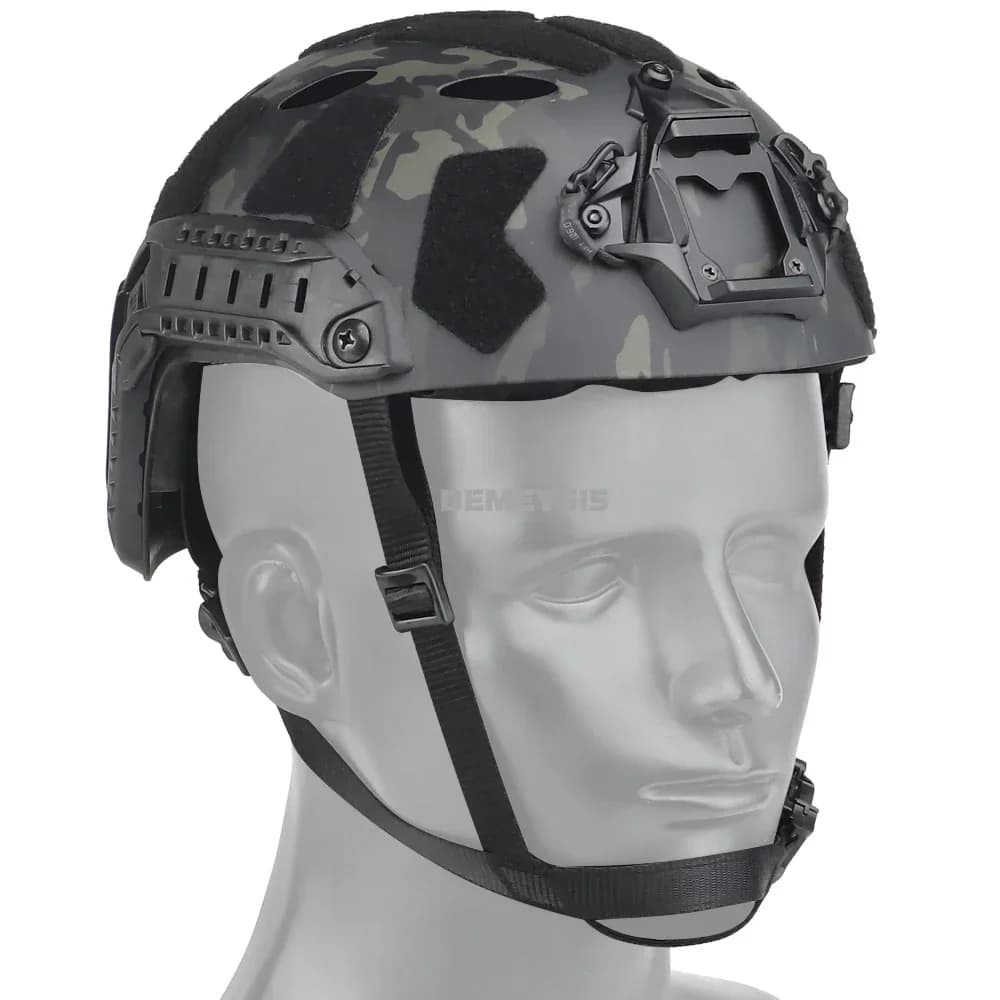 Casque tactique rapide pour airsoft, jeux CS, sports de plein air, chasse, tir, paintball, équipemen