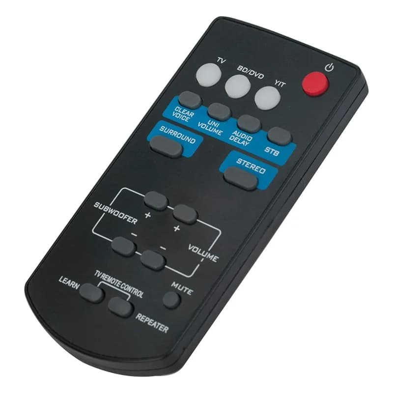FSR60 WY57800 Remplacer Télécommande pour Yamaha Soundbar ATS-1010 YAS-101 YAS-101BL YAS-CU201 ATS10