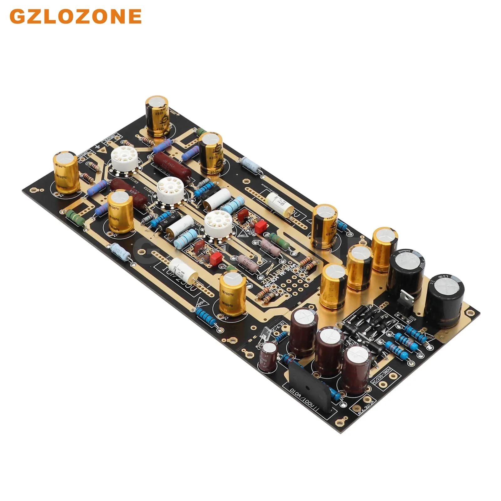 HIFI MM RIAA-Amplificateur Phono à Tube Coloré EAR834, Kit de Bricolage/Carte Finie (Sans Tube)