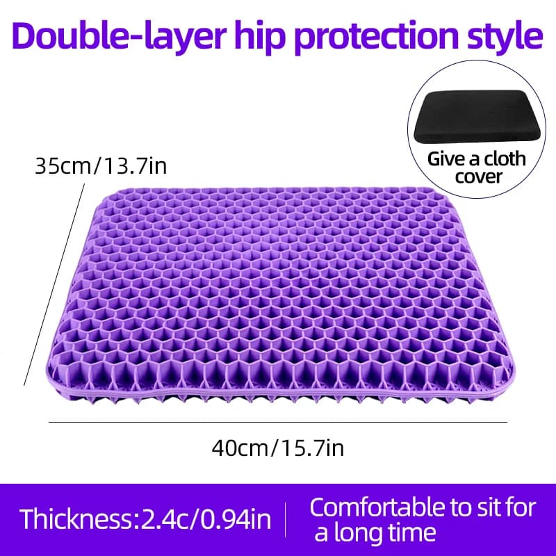 Coussins de siège de voiture polyvalents en silicone souple et élastique, housses détachables avec f
