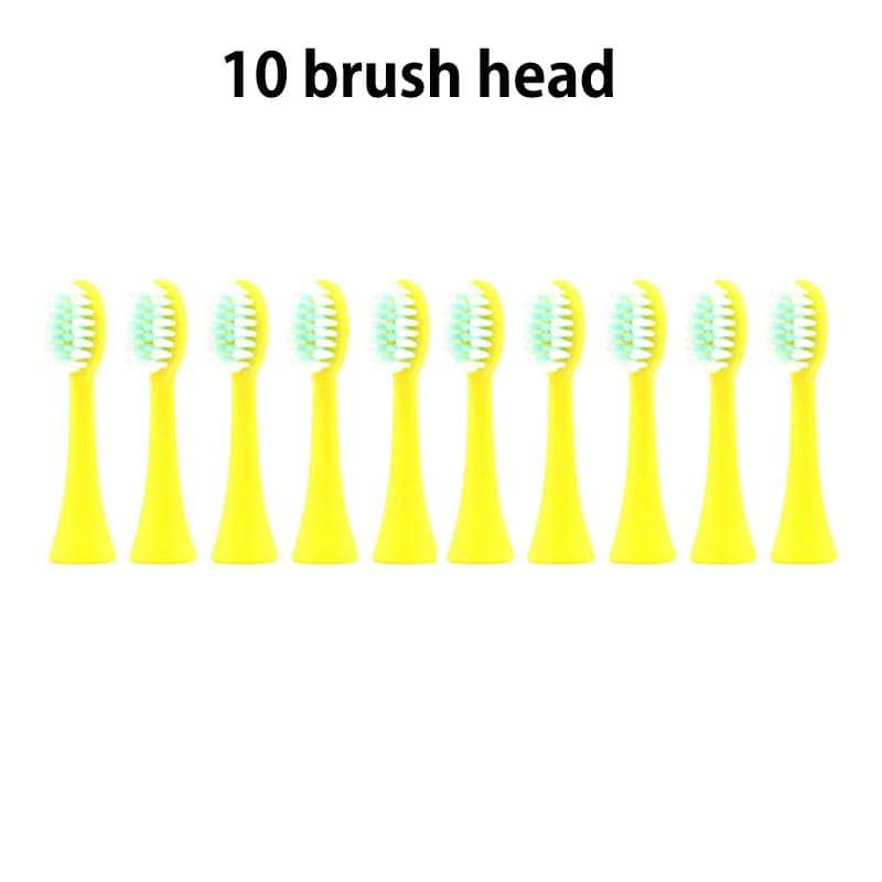Têtes de brosse à dents de rechange d'origine pour enfants, brosse à dents électrique sonique, tête 