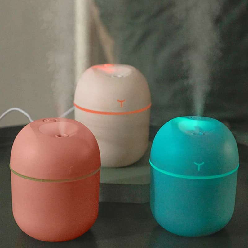 Humidificateur d'air ultrasonique USB Portable, diffuseur d'huile essentielle, purificateur de voitu
