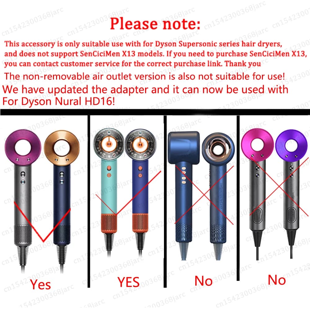 40MM Curling Styler accessoire pour Dyson Supersonic Nural HD16 sèche-cheveux automatique Curling ba