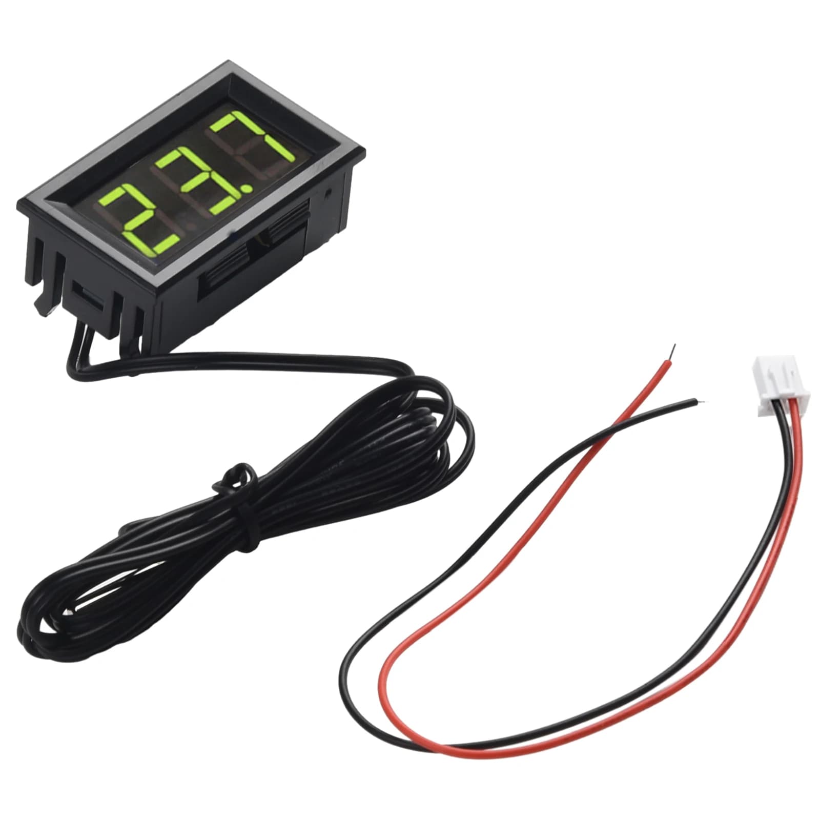 Mini thermomètre numérique LED DC5V ~ 12V, pour moniteur de température de voiture, panneau de mesur