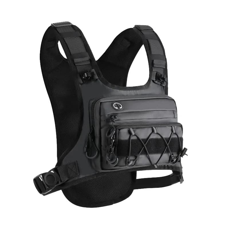 Sac bandoulière tactique imperméable pour homme – Idéal pour la course, les voyages, la randonnée et