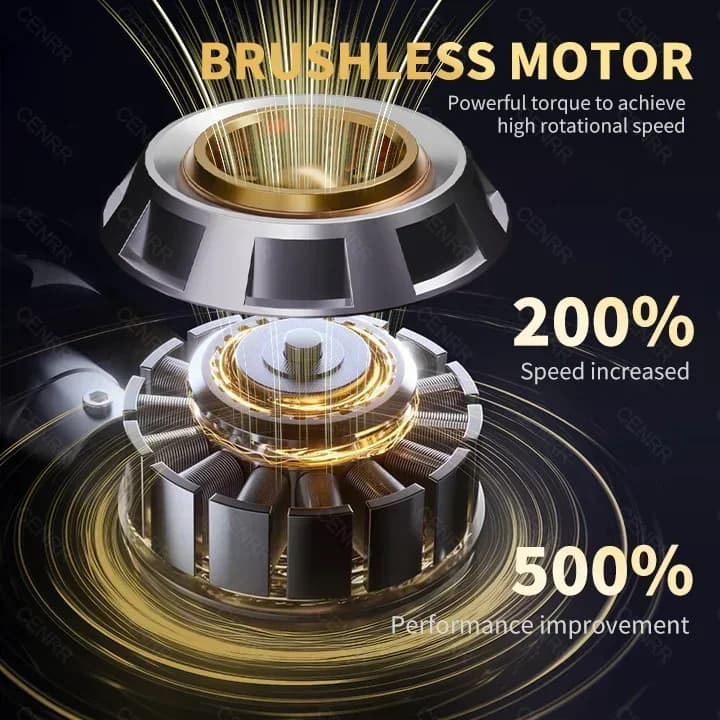 CENRR-998000PA Aspirateur de voiture sans fil portable, nettoyeur sans fil, machine à livres, aspira