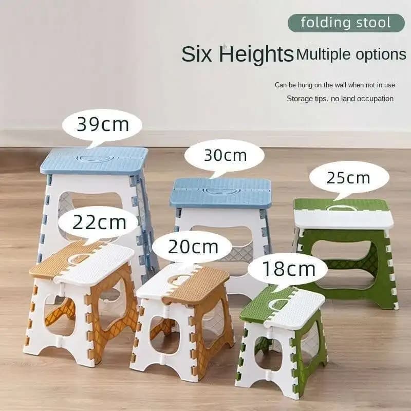 Tabouret pliant en plastique épais, Mini siège d'extérieur Portable pour adultes et enfants, idéal p