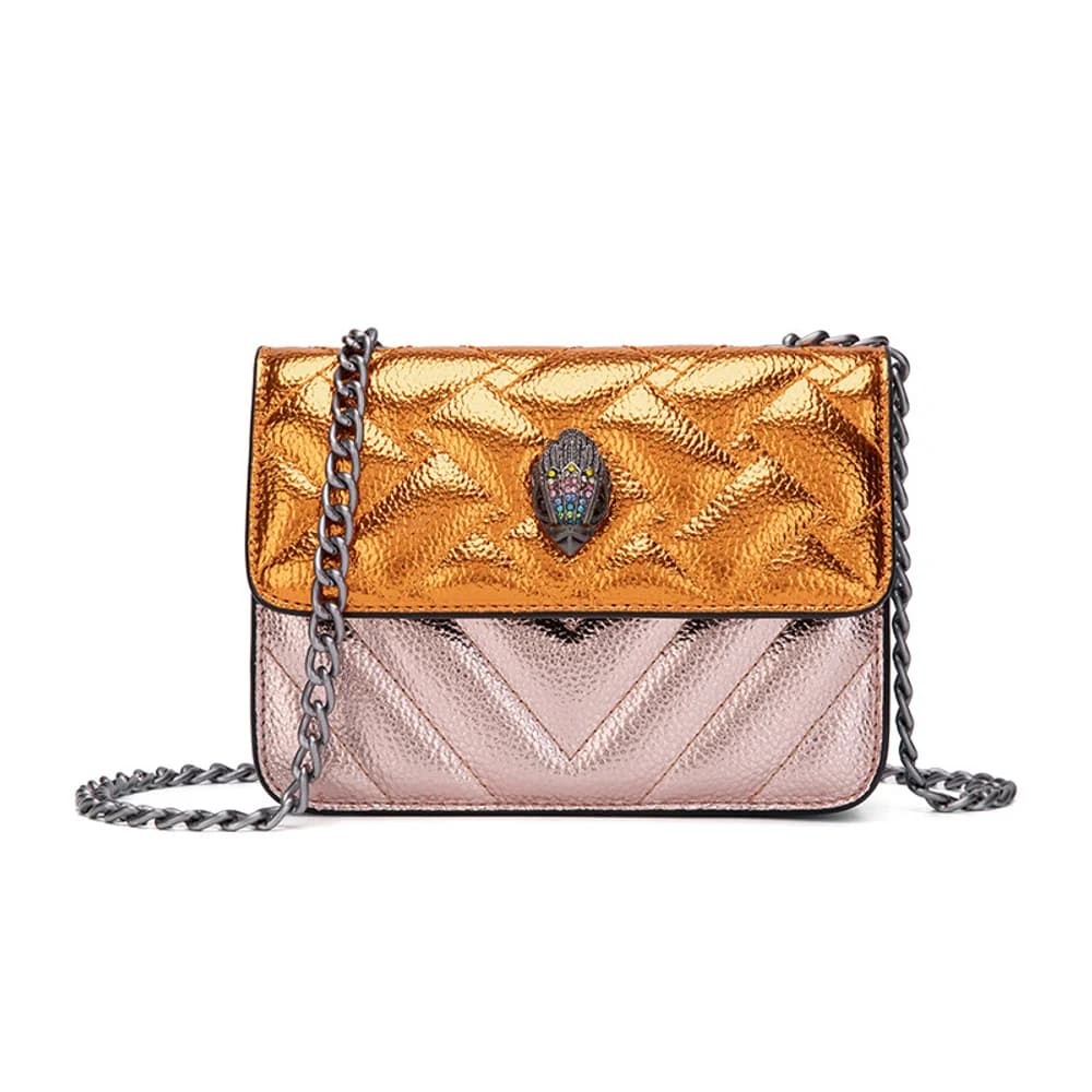 Nouveau sac à bandoulière mini pour femme, style européen et américain, luxe léger, sac de niche à p
