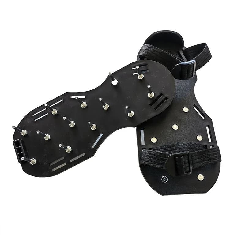 Chaussures à pointes pour sol en époxy, chaussures à ongles avec pointes courtes de 1 pouce pour sol