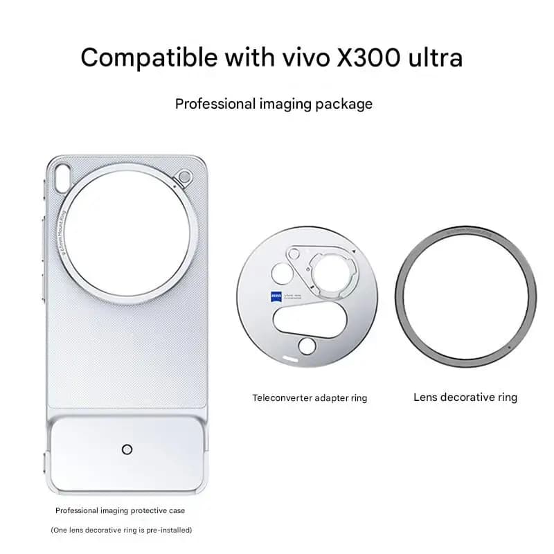 Kit de photographie original pour Vivo X300 ultra : Ensemble d'objectifs téléobjectifs Zeiss G2 400m