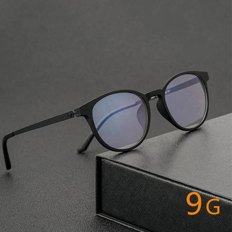 Lunettes de lecture photochromiques pour hommes, Anti lumière bleue, presbytie, monture ronde, chang