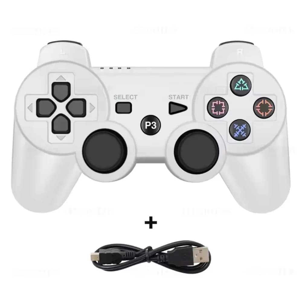 Manette de jeu Bluetooth pour PS3, compatible avec la console Play Station 3, manette sans fil pour 
