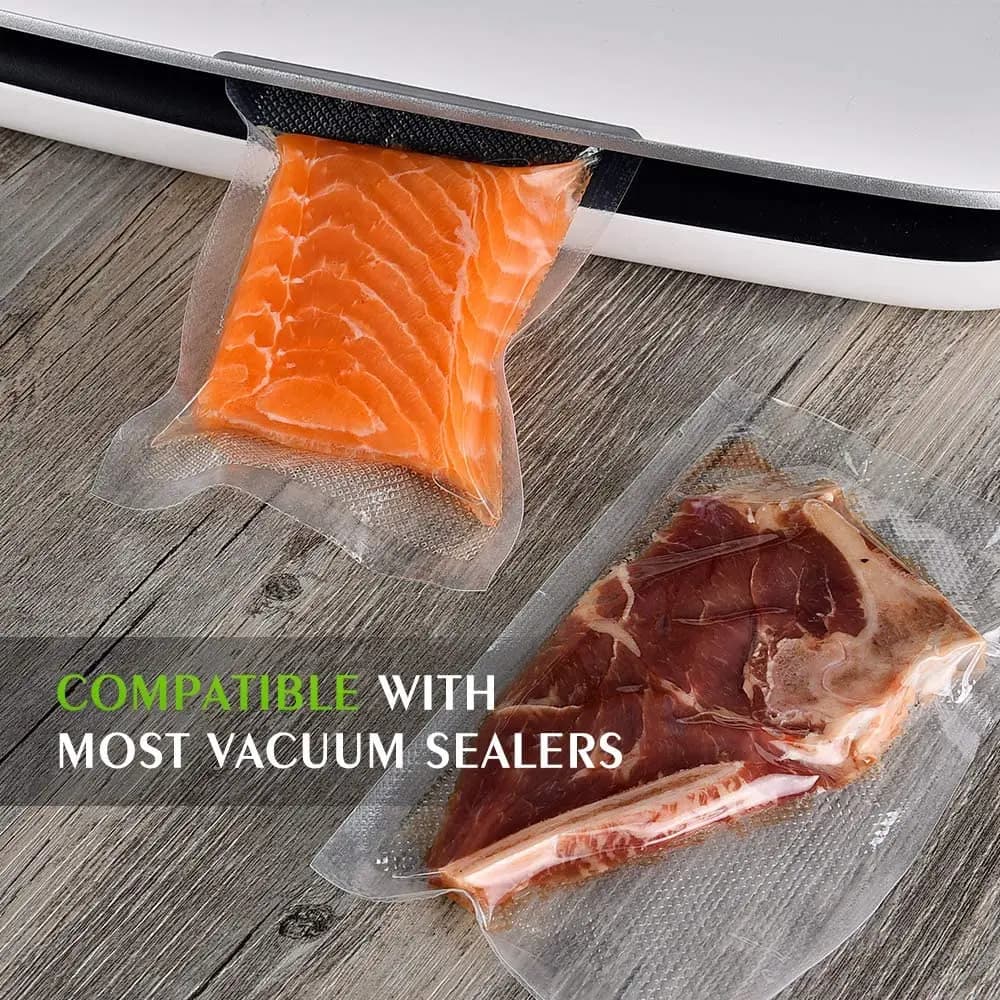 Sacs sous vide pour aliments, sacs de rangement pour scelleuse sous vide 12/15/17/20/22//25/28cm pou