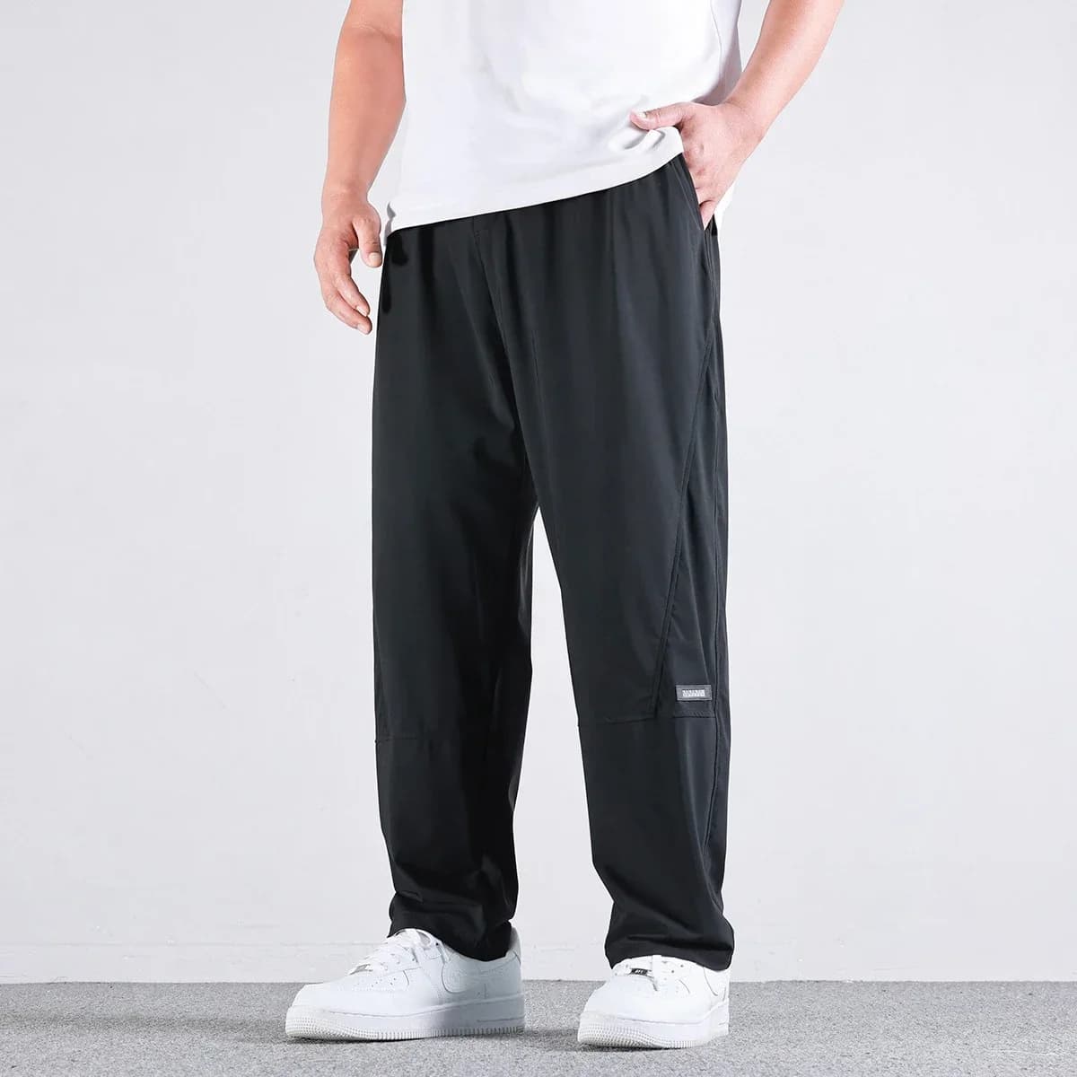 Pantalon Long Cool pour hommes, grande taille 8XL 9XL 10XL, coupe droite, décontracté, ample, grande