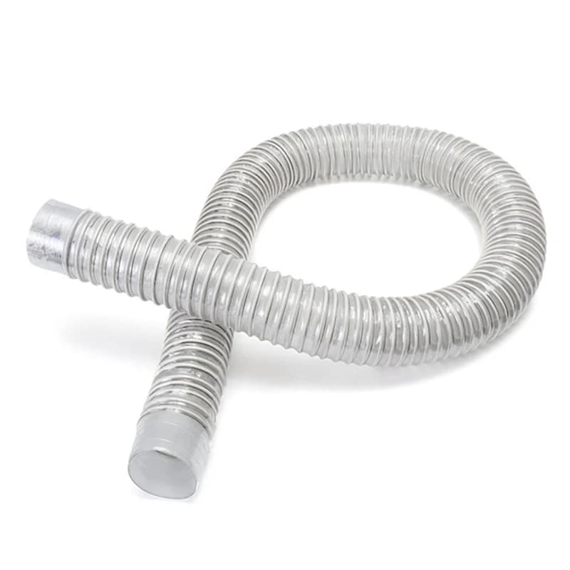 Tuyau d'aspirateur à soufflet de 50mm de diamètre intérieur, tuyau de collecte de poussière industri