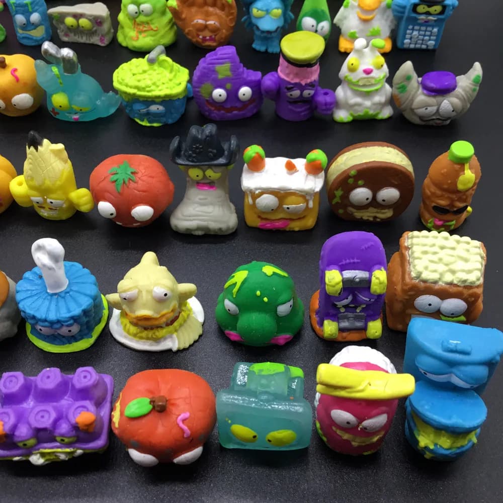 Figurines de Collection de ordures pour enfants, 20 à 100 pièces, 2 à 3cm, modèles de jouets, cadeau