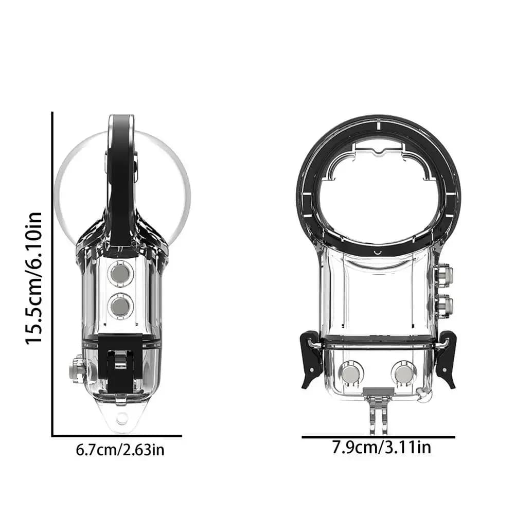 Boîtier étanche pour Insta360 X3, étui de protection pour caméra de sport, étui de plongée sous-mari