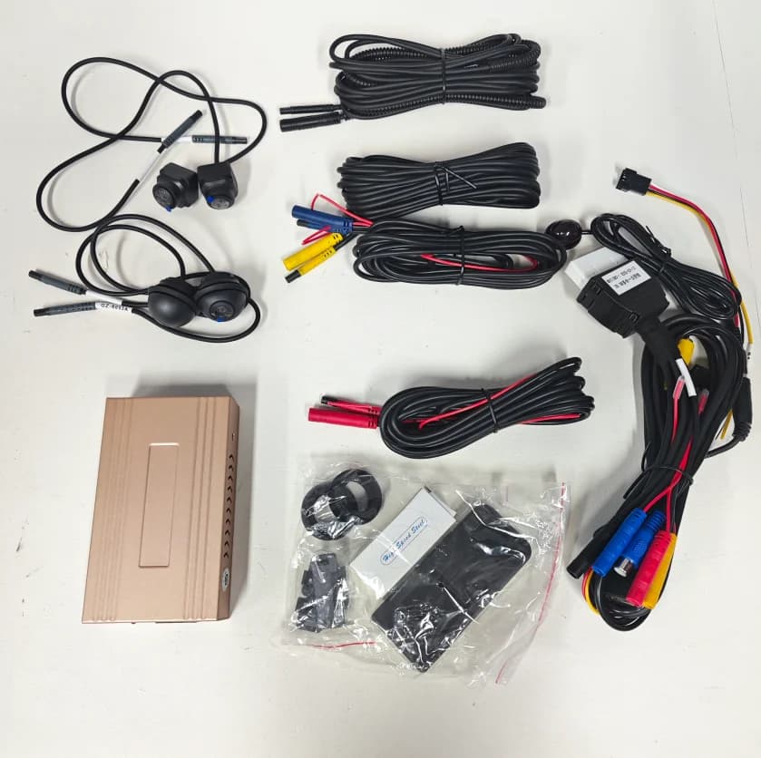 Aotsr 360 °   Système de caméra environnante avec accessoires complets et guide d'installation facil