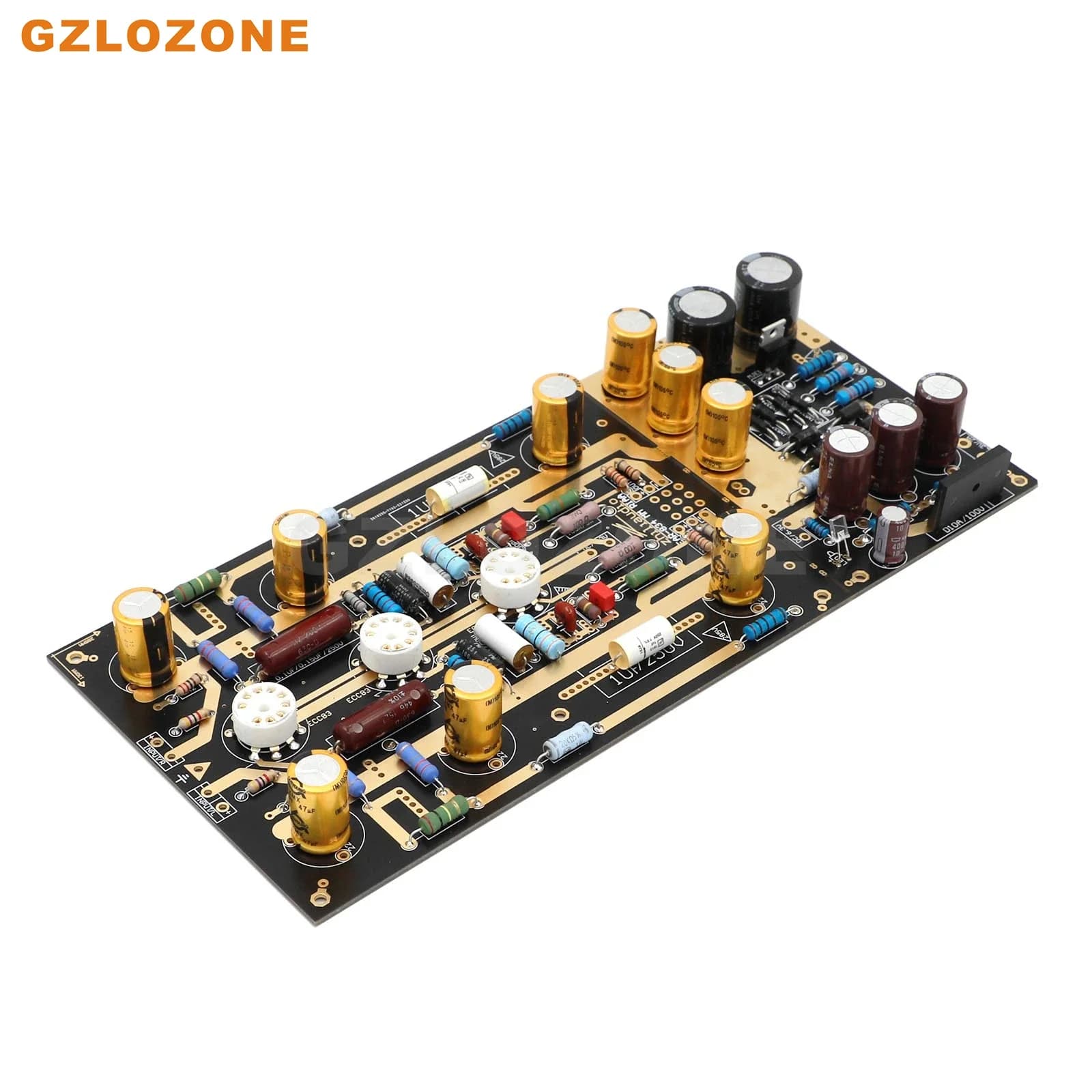 HIFI MM RIAA-Amplificateur Phono à Tube Coloré EAR834, Kit de Bricolage/Carte Finie (Sans Tube)