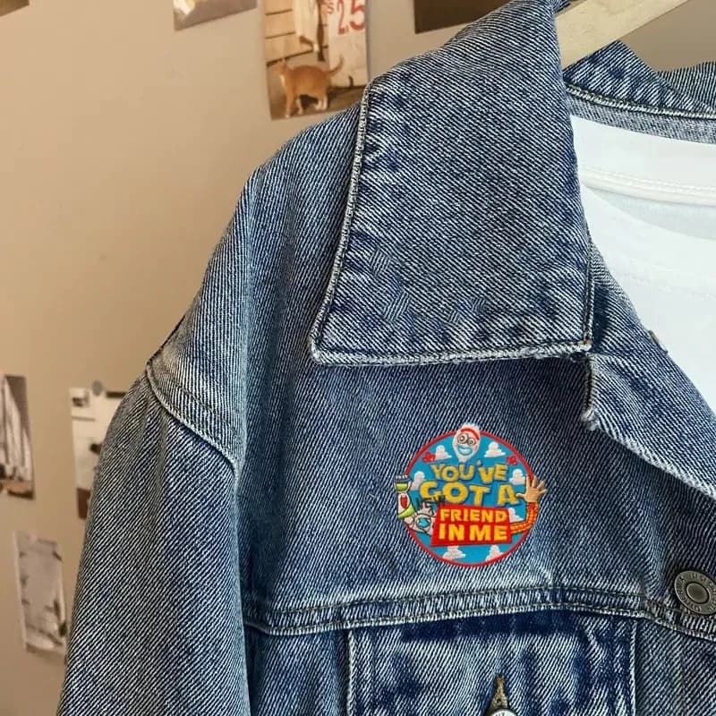 Patch brodé You're Got A New Friend In Me, Badge moral, bricolage, cadeau, fer sur patchs pour vêtem