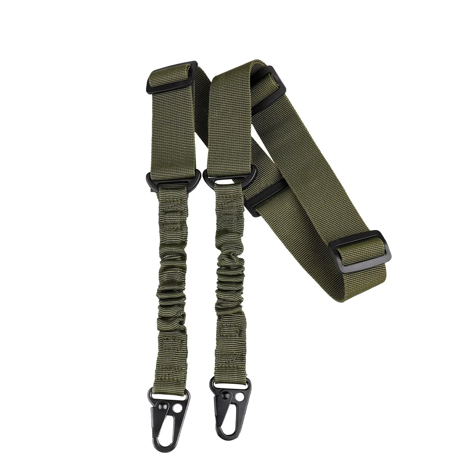 Sangle d'épaule tactique à deux Points, ceinture de fusil en Nylon Durable de l'armée, écharpe robus