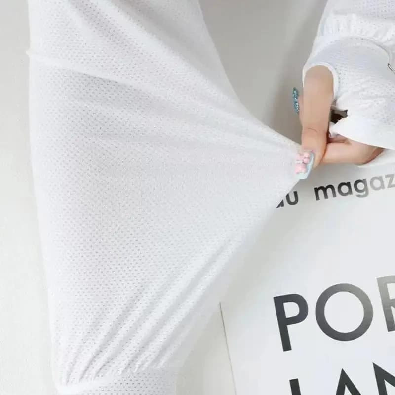 Manchons de Protection solaire en soie glacée pour femmes, Protection UV pour la conduite en plein a