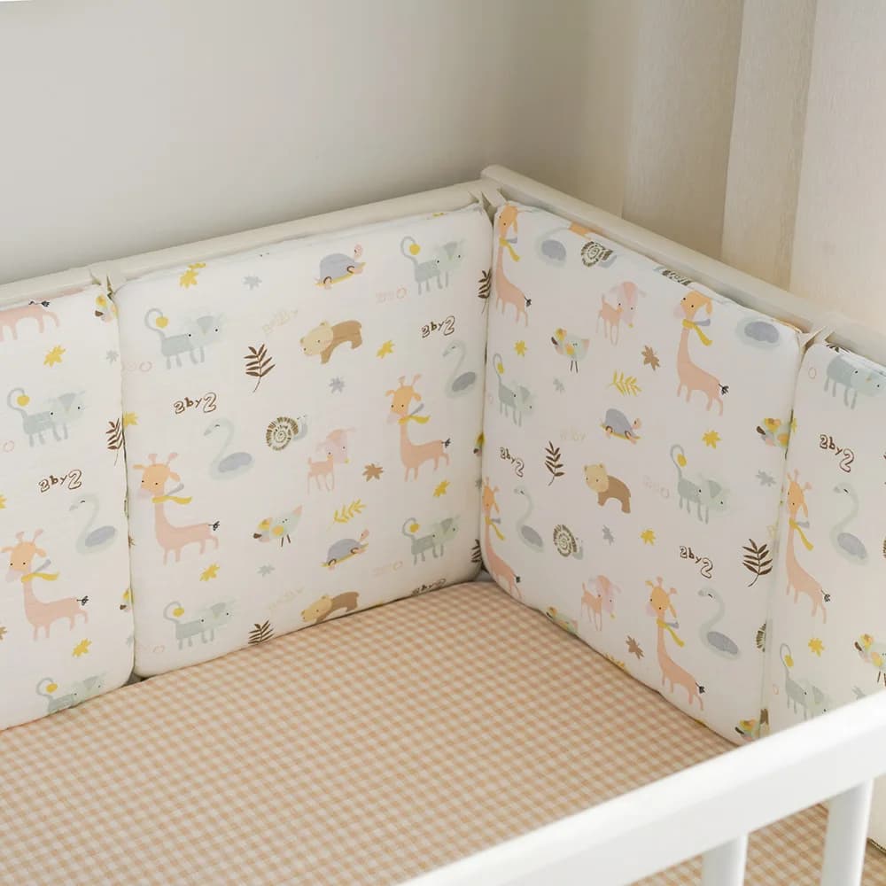 Pare-chocs anti-collision lavable pour lit de bébé, garde-corps de lit pour nouveau-né, sécurité, R6