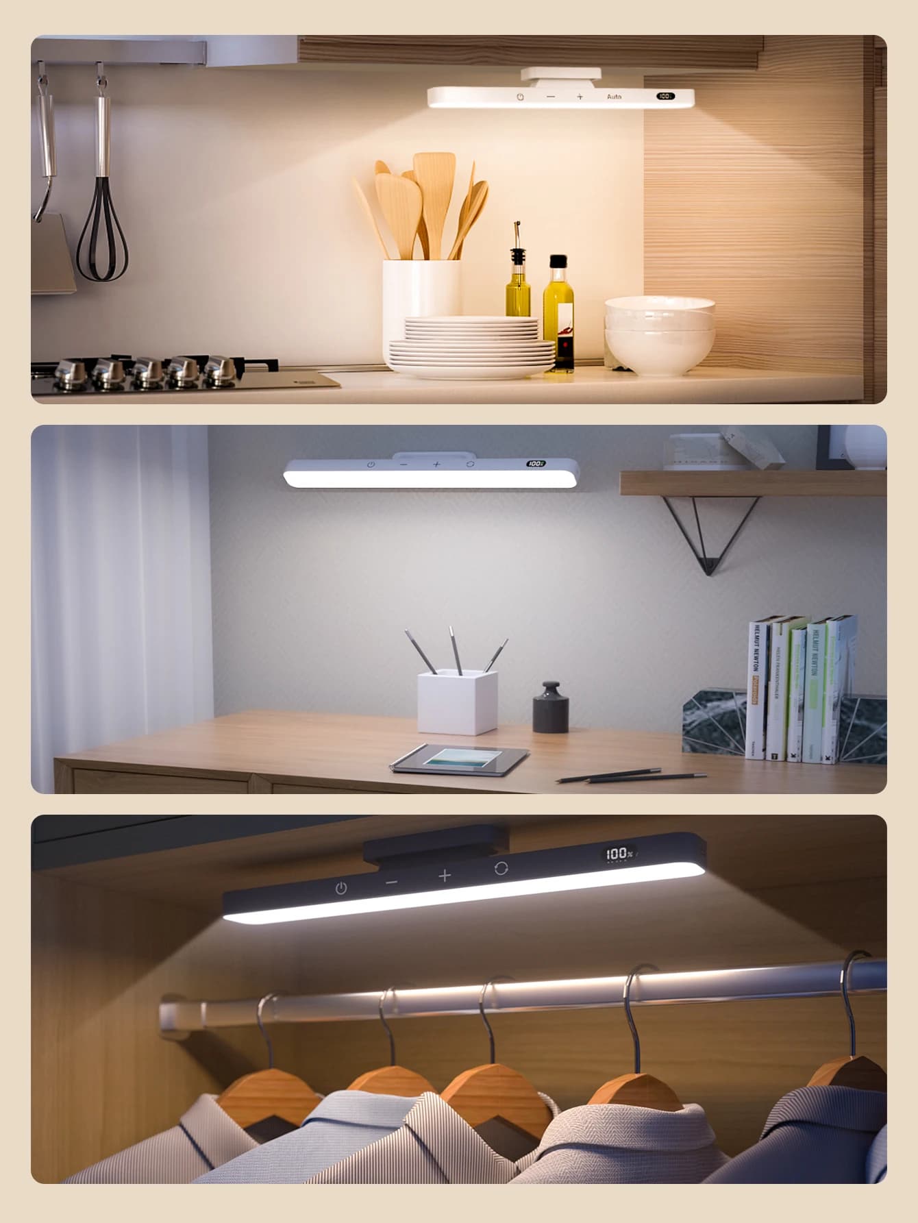 WILLED-Lampe de Table Tactile Magnétique, Veilleuses Rechargeables, Lampe de Bureau, Batterie 2500mA