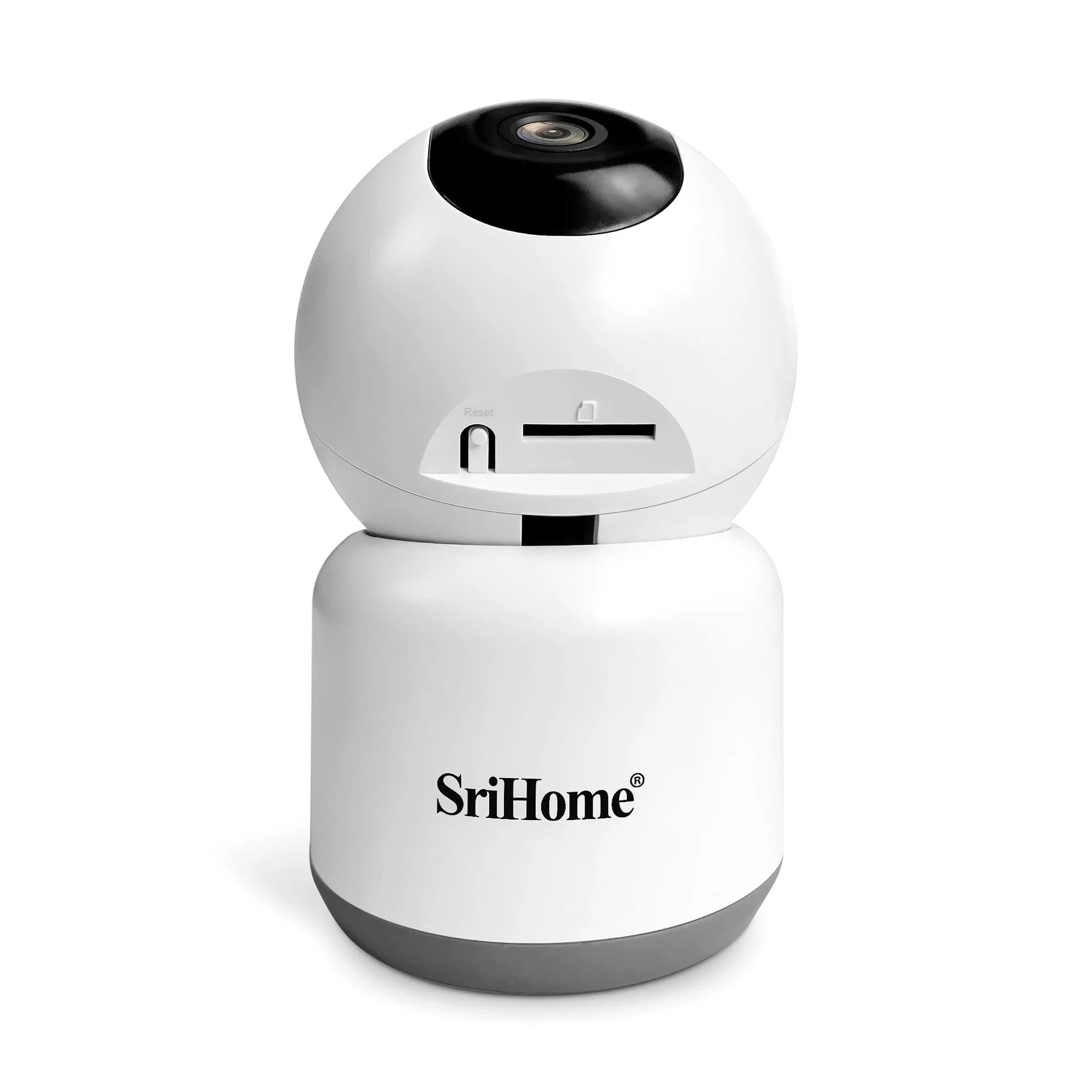 Caméra Dôme IP Couleur 5G Srihome APP SH038 5MP 1944P avec Détection Humanoïde IA et Moniteur Bébé p