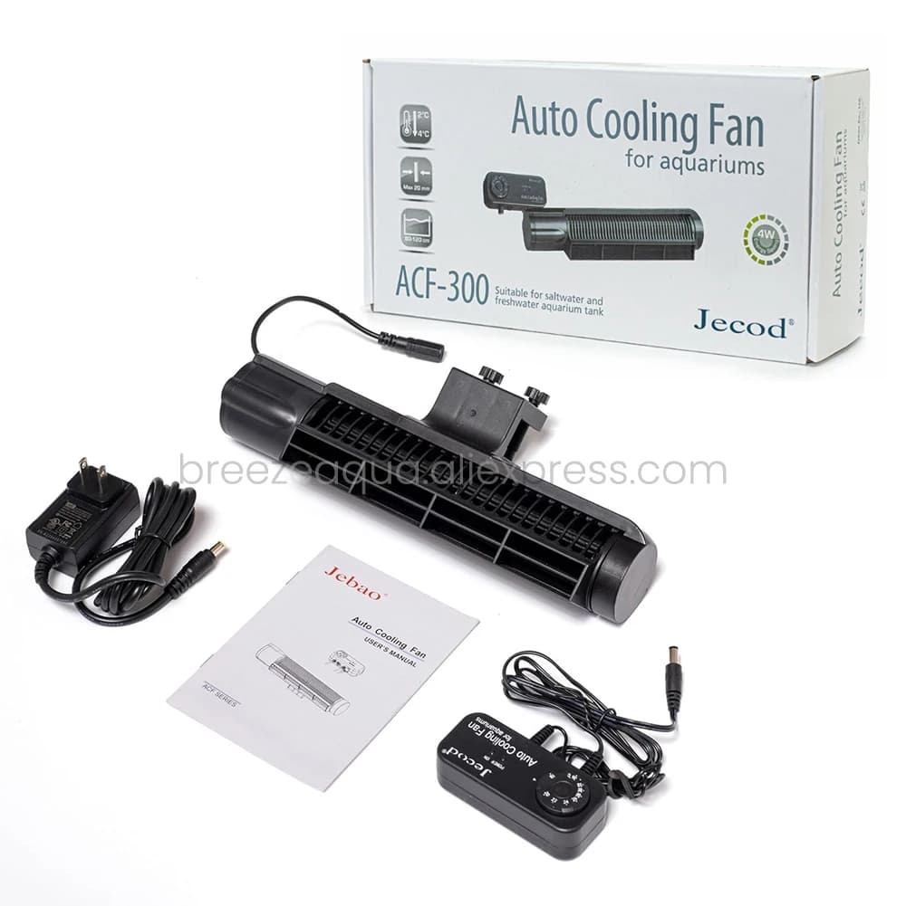 Jebao Jecod ACF-300 ACF-200 DC12V ventilateur de refroidissement automatique réglable pour Aquarium 