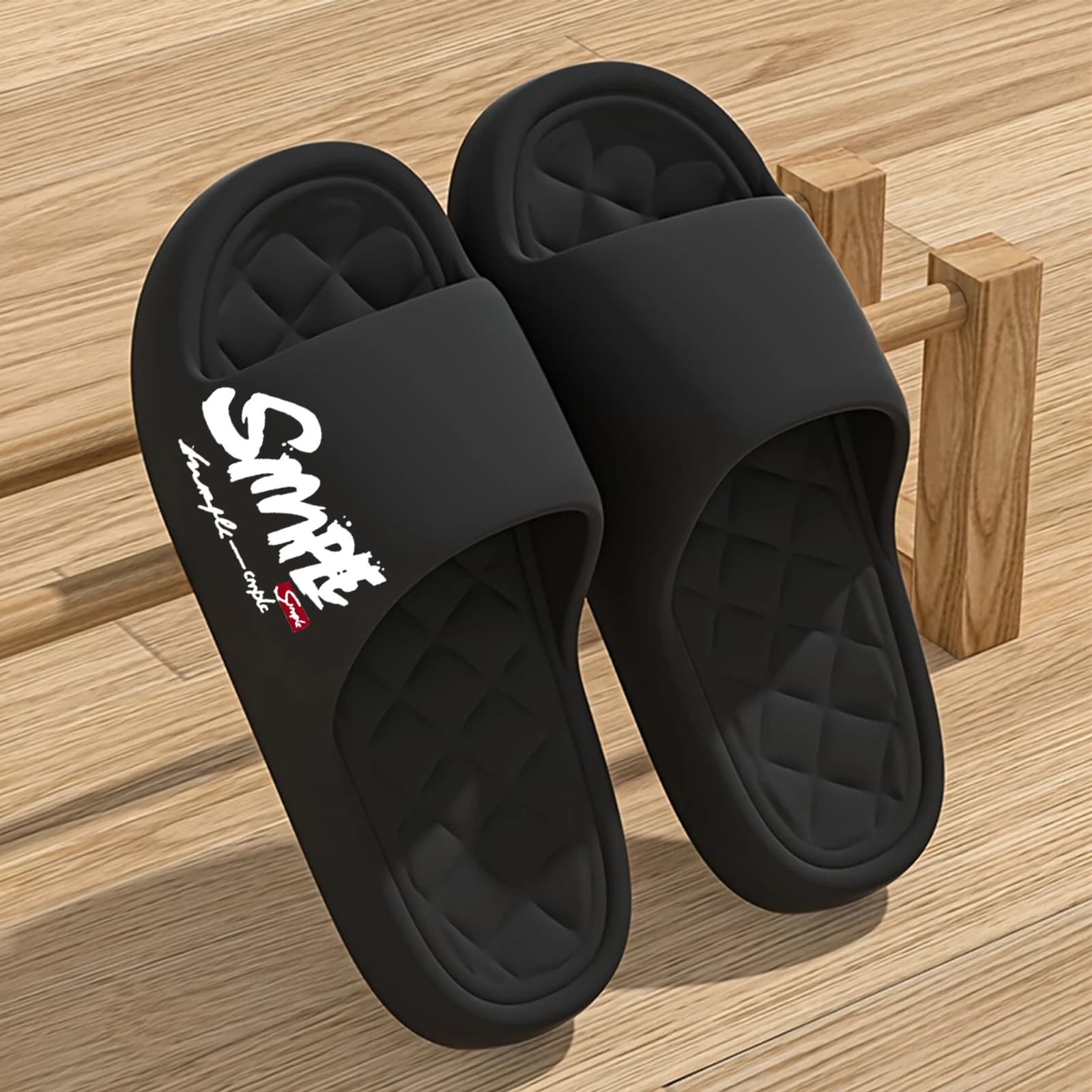 Pantoufles de mode pour hommes quatre saisons, imperméables, antidérapantes, décontractées, douces, 