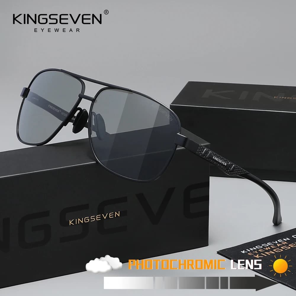 KINGSEVEN – lunettes de soleil classiques pour hommes et femmes, polarisées UV400, rétro, à la mode,