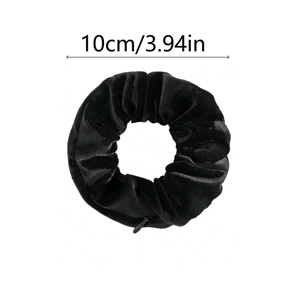 1/3/5 pièces portables ⁣ Étui de rangement pour cravates de cheveux, vue secrète cachée, chouchou po