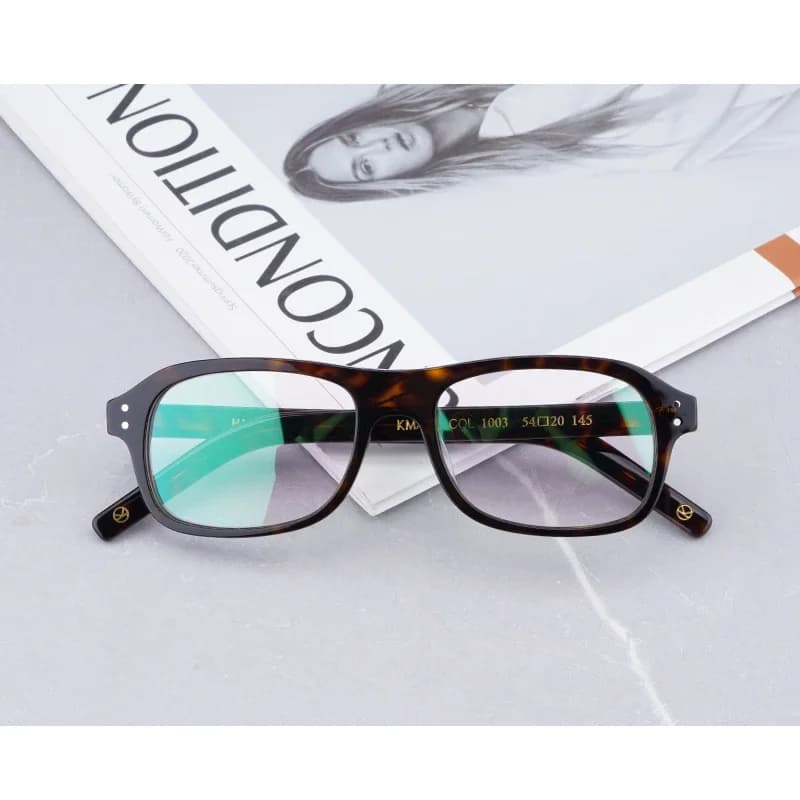 Kingsman lunettes le cercle d'or Service Secret Cosplay Harry Hart lunettes acétate lunettes cadre h