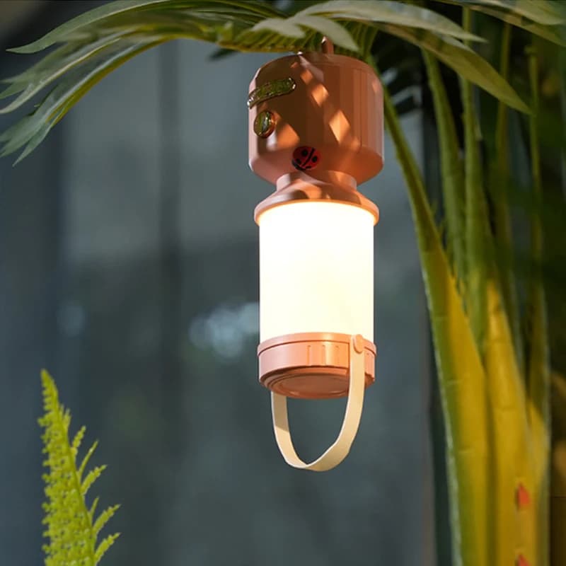 Lampe de camping LED aste, 3 documents, gradation en continu, extérieur, portable, lumière d'urgence