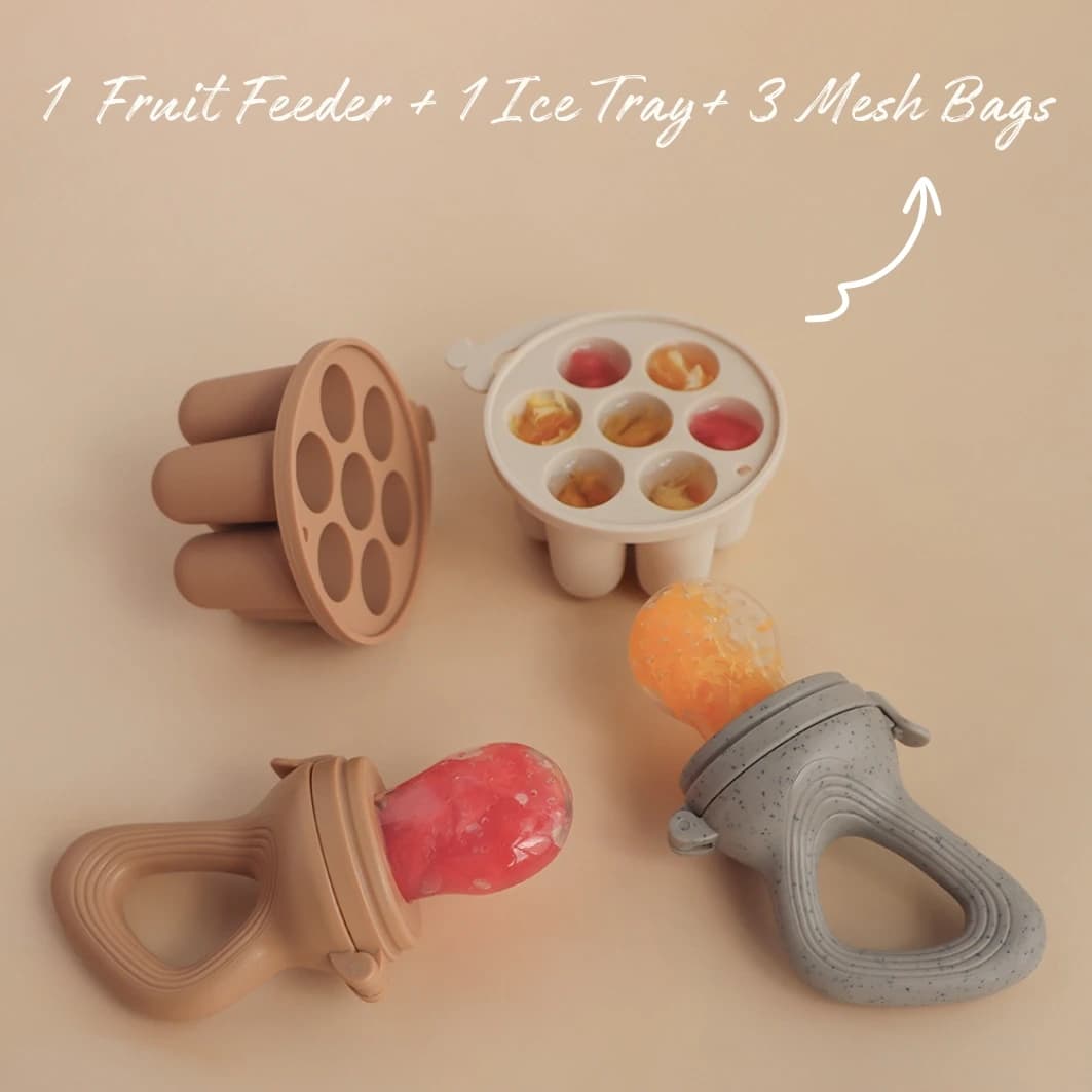 TeWindsor-Sucette en silicone pour bébé, mangeoire à fruits pour bébé, congélateur de nourriture, en