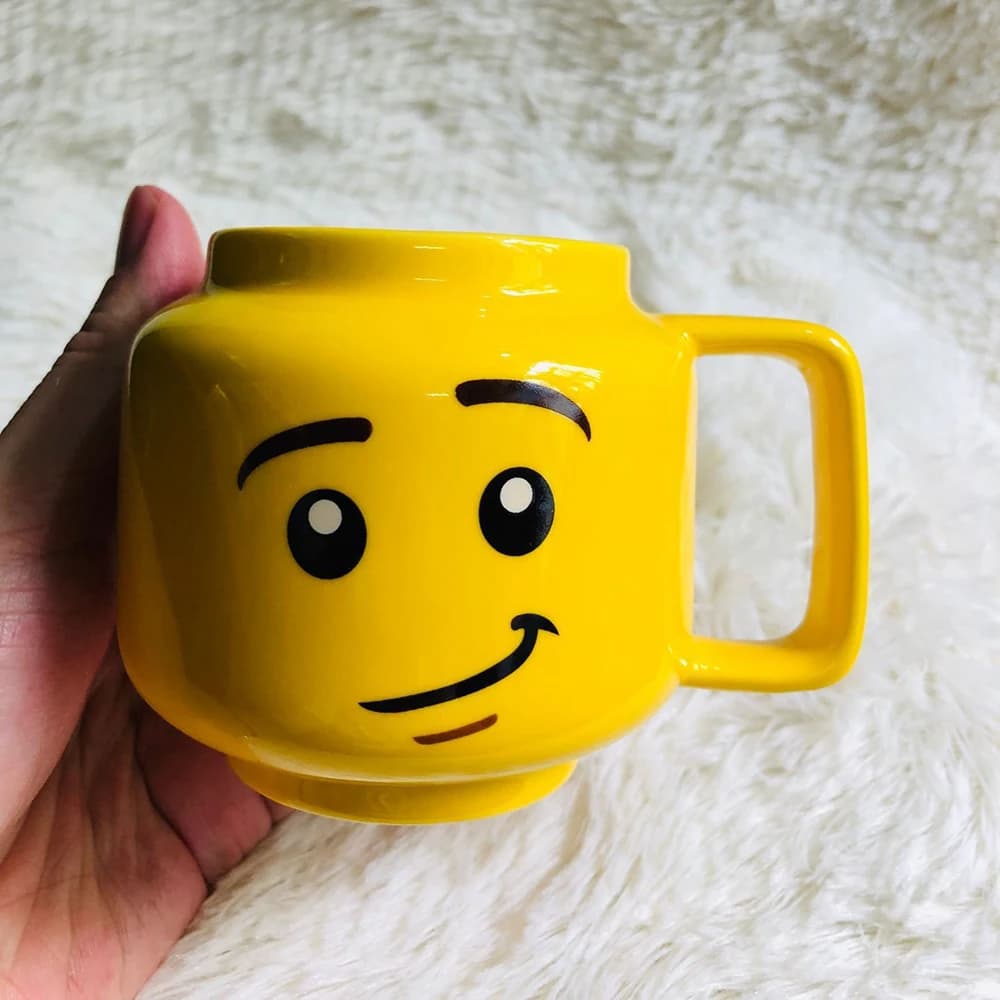 Tasse en céramique de 250ML, dessin animé mignon, café, lait, thé, verres, motif d'expression d'impu