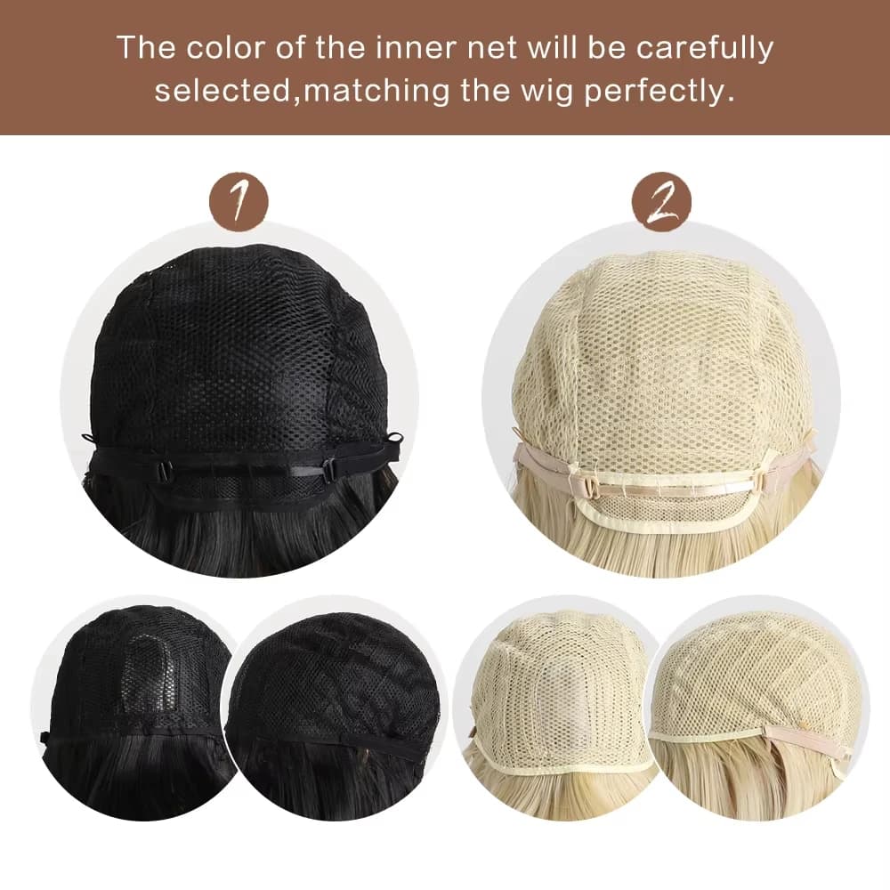Perruque synthétique 26 pouces la plus vendue pour cheveux longs et raides, idéale pour le cosplay d