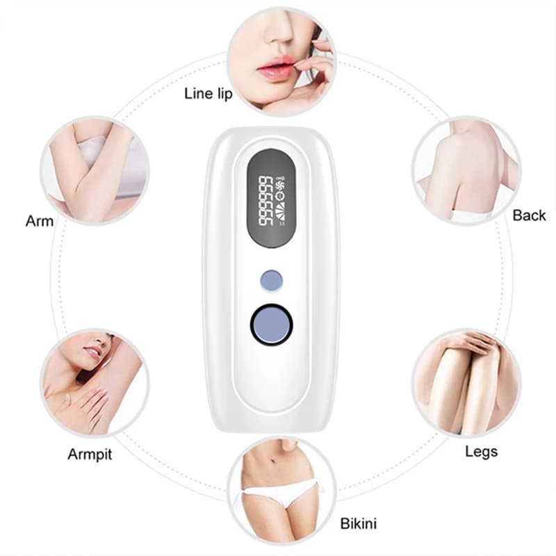 PAKISS-combiné d'épilation au laser IPL filaire, sans oto et en continu, sans danger pour les FY-B50