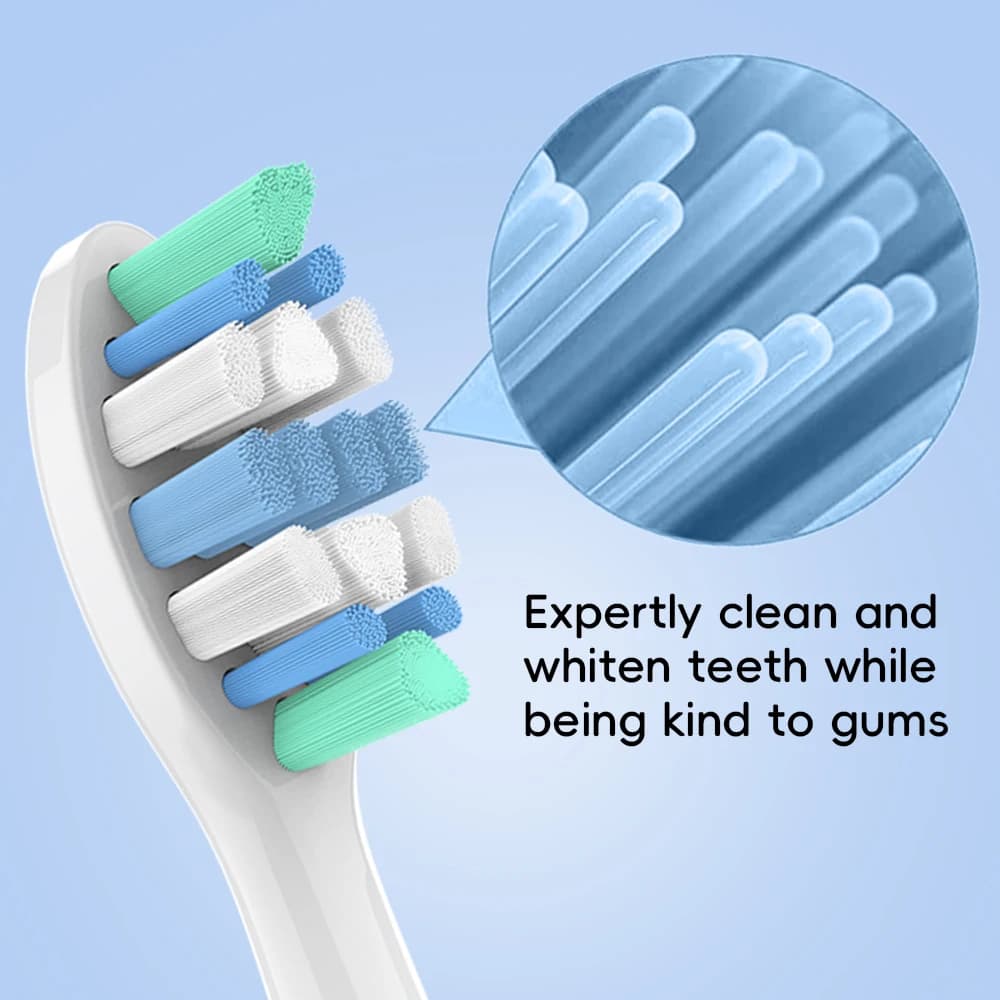 Têtes de brosse à dents électrique de rechange, compatible avec Philips macicare Soft, 4100, 6500, 6