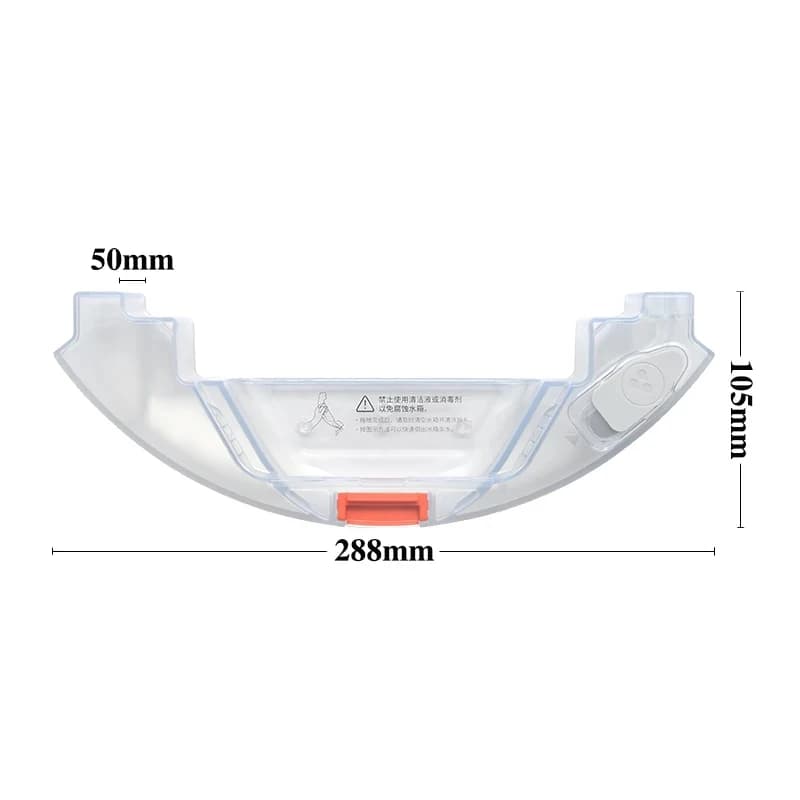 Pièces de plateau de vadrouille de réservoir d'eau de boîte à poussière pour XiaoMi Roborock S5 Max 