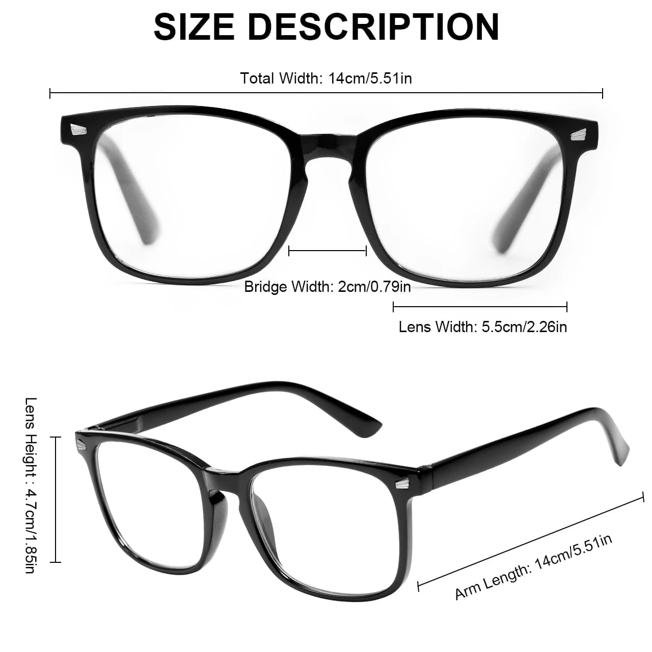 1/2/3 pièces VOPHA lunettes de lecture Autofocus pour hommes et femmes-lecteurs multifocales bloquan