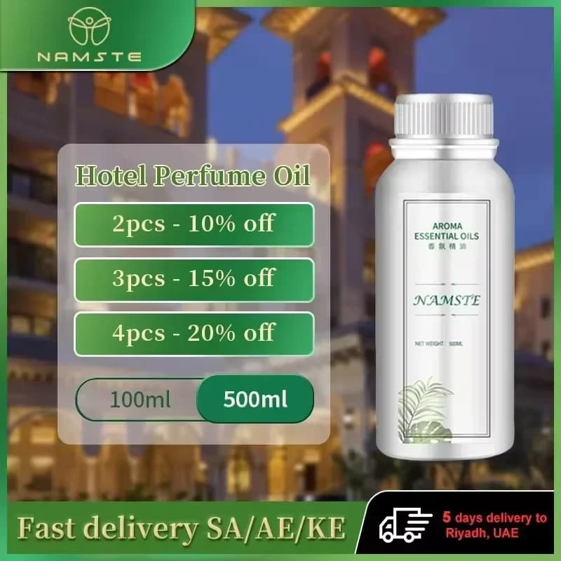Namste-Huile essentielle pour diffuseur d'arôme, parfum d'hôtel, électrique, oasis aromatique, désod